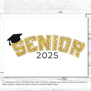 Carte de fin d'études pour les seniors, Carte de fin d'études 2025, Carte de fin d'études, Pour le diplômé, Carte de fin d'études toute année, Carte scintillante, Carte de fin d'études