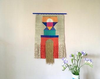 Tapestry, Wall Decor, Wall Hanging, Handwoven, Woven Tapestry, Wallhanging