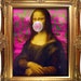 Katie Dwyer reviewed Mona Lisa Print, Graffiti Art, Urban Art, Handmade Wall Art, Funny art, Street Art, Christmas gift, Banksy style, Funny gift, Mona Bubblegum