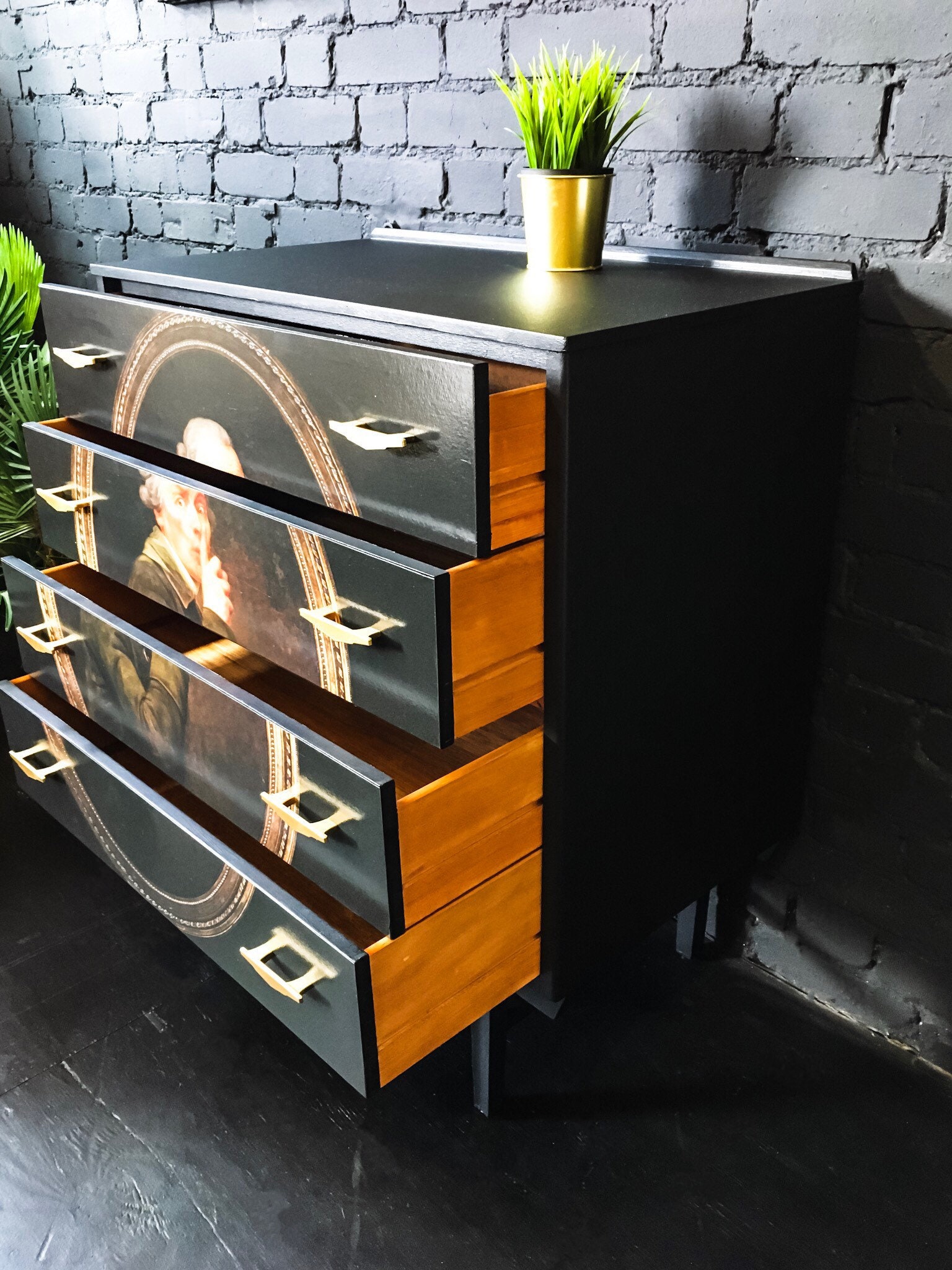 Upcycled Vintage Mid Century Retro Chest of Drawers for Etsy — free download