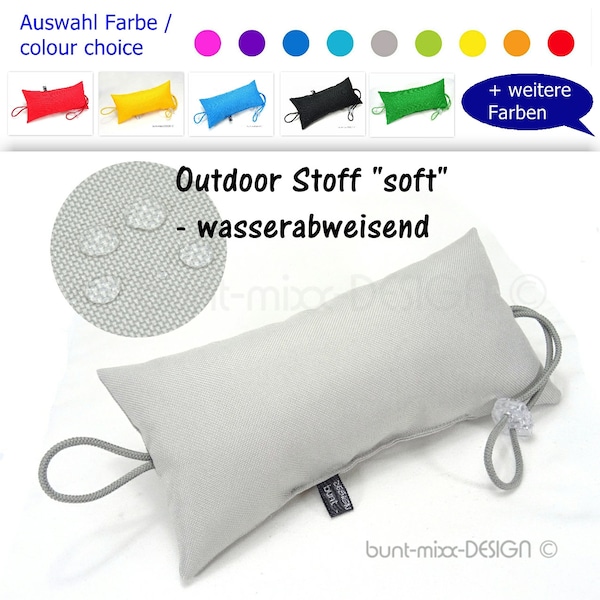 Türstopper Outdoorstoff wasserfest VIELE FARBEN Türpuffer für die Klinke Geschenk für Männer handmade by BuntMixxDESIGN ©