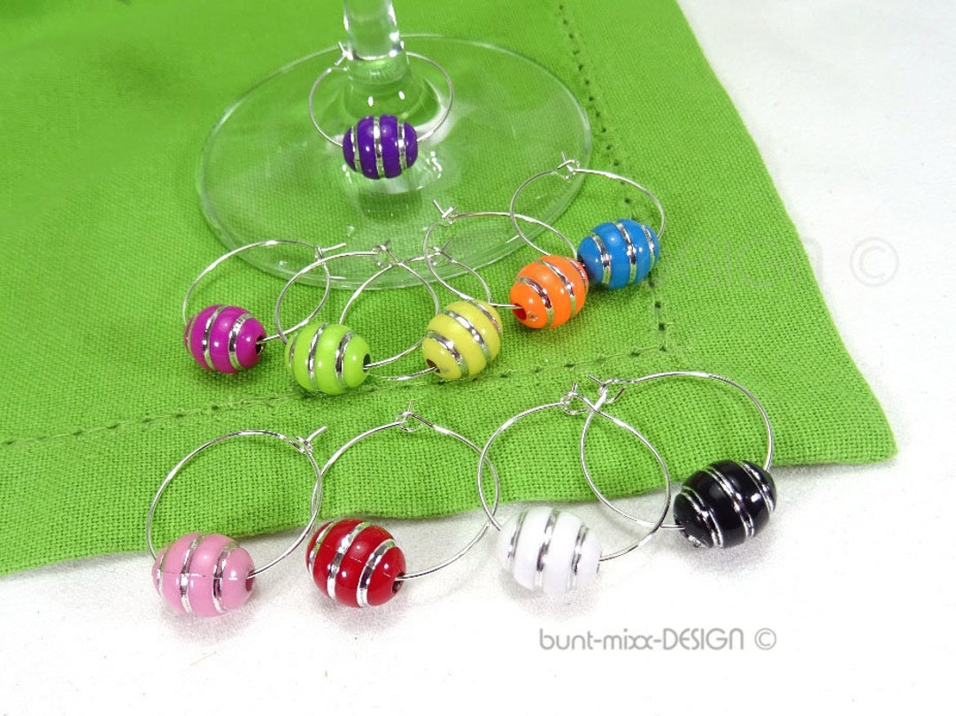 Glass Markers Many Colors Glass Markers Colorful Markers Wine Etsy