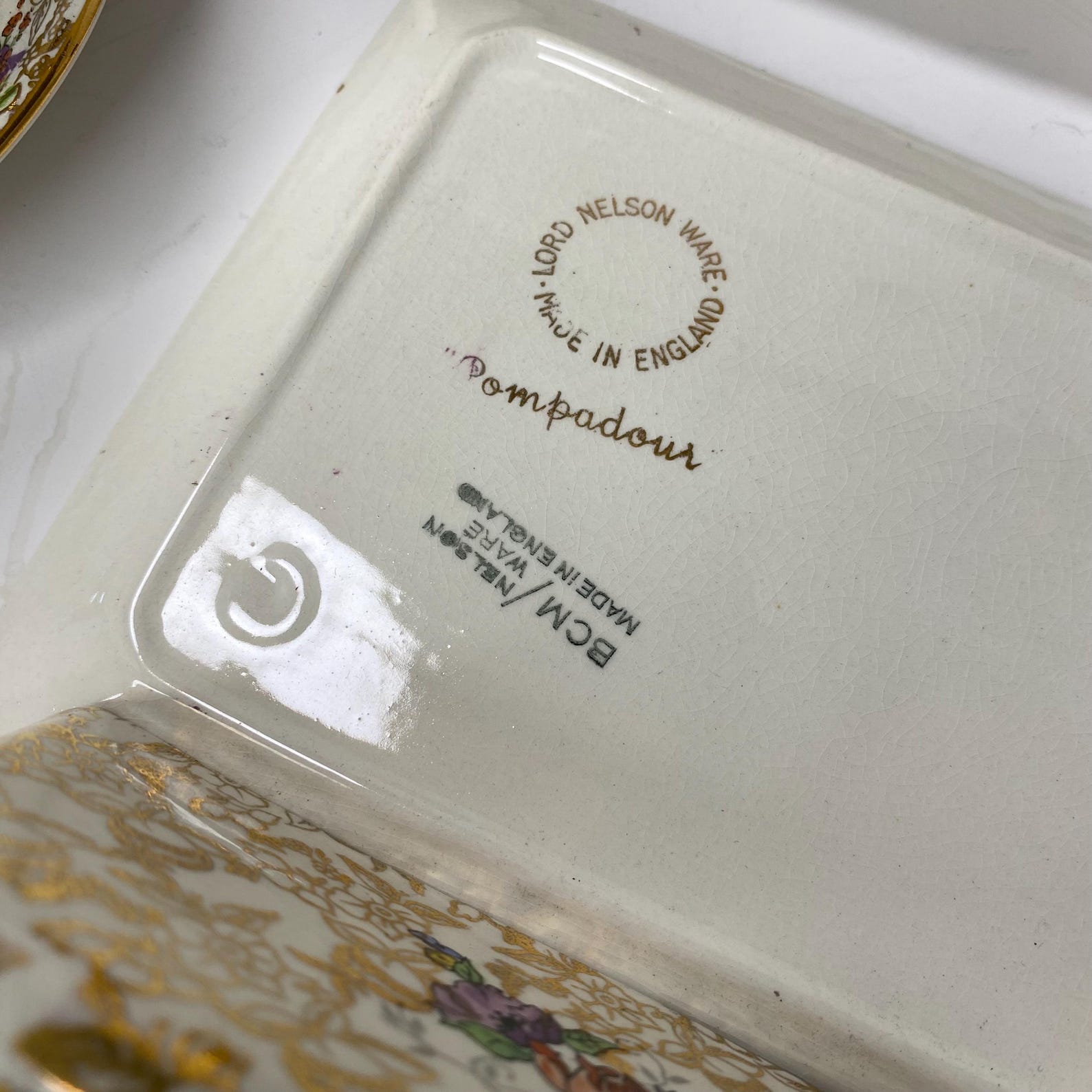 Lord Nelson Ware Pompadour Tea Set | Chintz English Porcelain | BCM ...