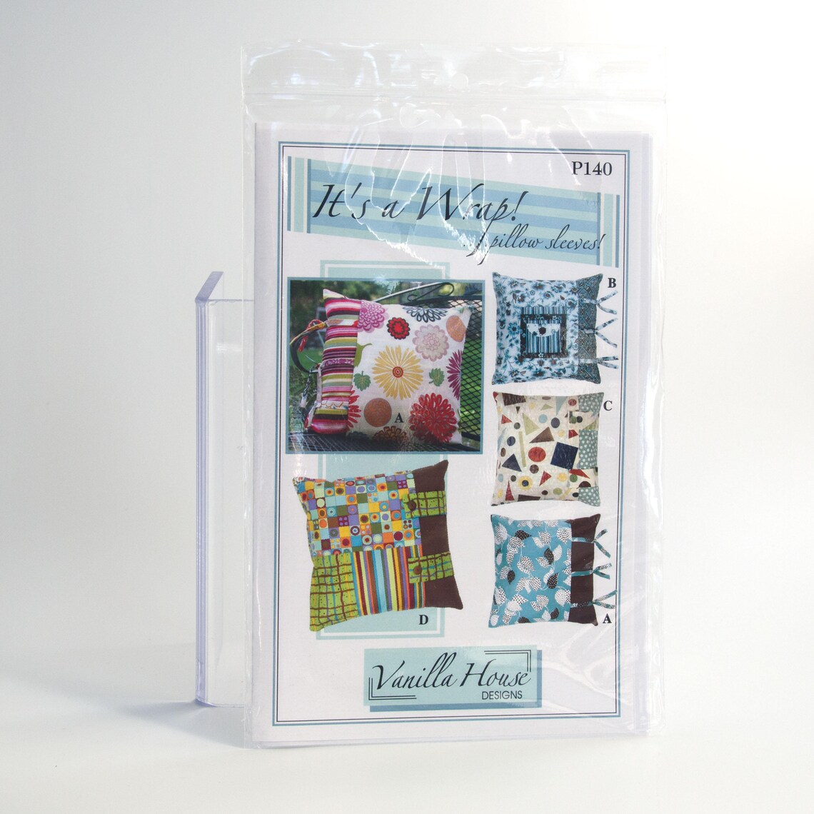 Pillow Cover Sewing Pattern Wrapped Design Vanilla House Etsy