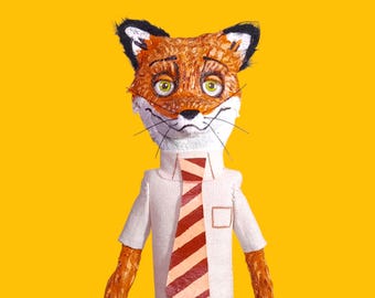 Fantastic Mr. Fox, Art Dolls. / original art | figurative art | collectibles | Sculpture