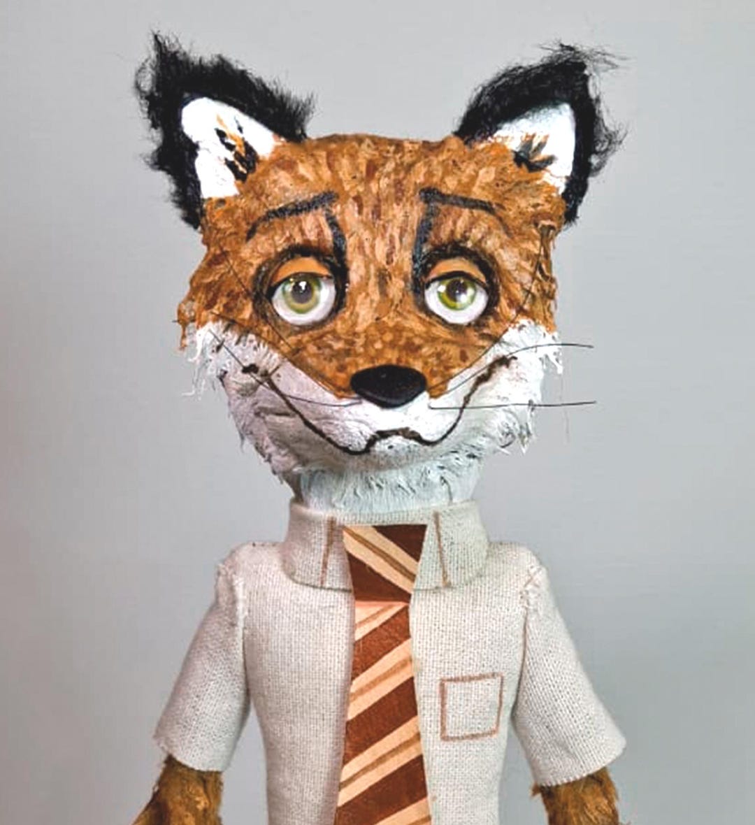 その他 Mr. Fox Fantastic Mr. Fox Art Dolls - Handmade - Original Art