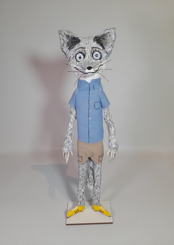 Kristofferson Art Doll - Fantastic Mr. Fox - Handmade - Original