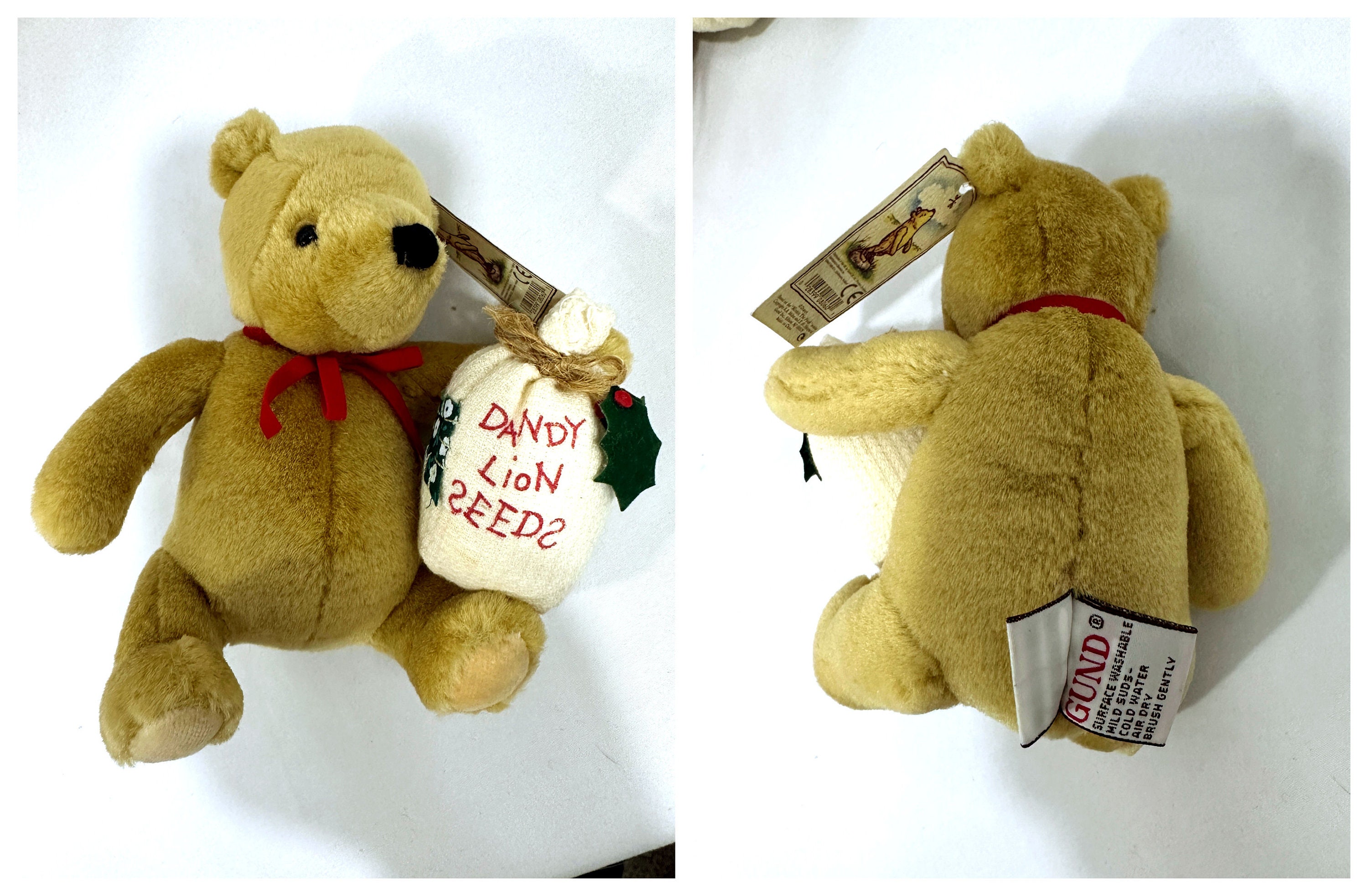 NEW Gund Classic Pooh Christmas Gifts Stuffed Plush Mini Set