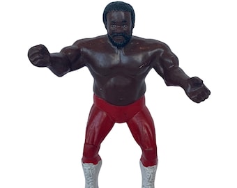 Bad News Brown Allen Coage WWF LJN Inspired XOX Custom Rubber Type