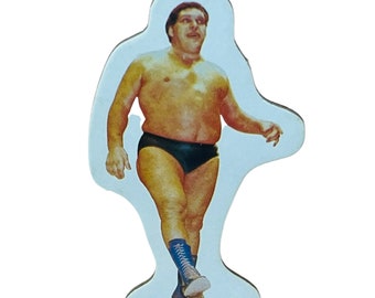 Andre Giant WWF Wrestling Superstars Board Game Piece 1985 Titan Figure Milton Bradley