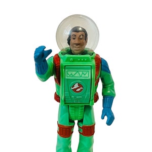 Ghostbusters action figure vtg Winston 1987 Fright Features Kenner Astronaut toy