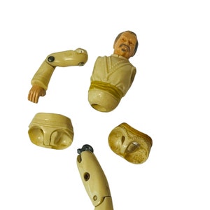 King Draco Buck Rogers Action Figure Toy 1978 Mego Dille 25th Century PARTS lot