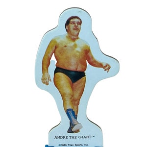 Andre Giant WWF Wrestling Superstars Board Game Piece 1985 Titan Figure Milton Bradley