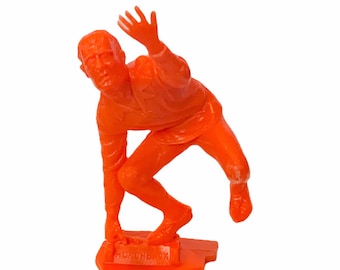 UNIVERSAL MONSTERS FIGURE 1960 Louis Marx plastic toy collectible 6 inch 6&quot; rare vintage antique vtg Frankenstein hunchback Igor Orange