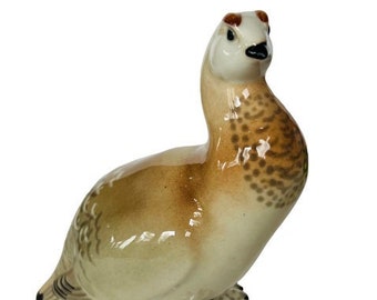 ロモノーソフ　鴨のフィギュア LOMONOSOV RUSSIA, Vintage Mallard Canvasback Duck Figurine