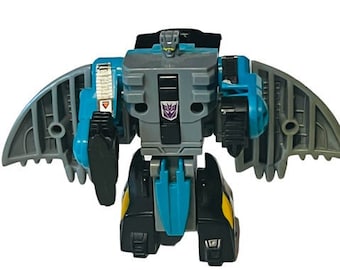 Transformers Gobots Vtg figure toy robot 1980s bird dinobot beast wars blue gray BMC2