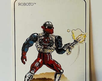 Masters of Universe Trading Card Calendar 1986 Mattel Calendarios Roboto He-Man