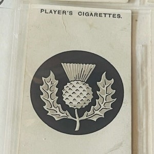 Army Corps Military Trading Card 1925 Tobacco John Player Son Sign 9th Scottish