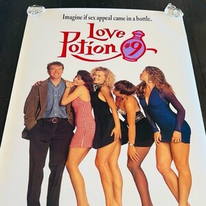 Kino Kino Poster Lobby Karte vtg 1992 Love Potion #9 Sandra Bullock