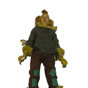 Mego Wizard Oz Vtg Action figure boneca 1972 brinquedo Espantalho Ray Bolger espantalho corvo BM2