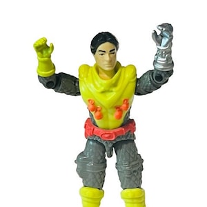 Gi Joe Cobra actiefiguur speelgoed vtg Hasbro 1993 Sci Fi neon geel scifi arah