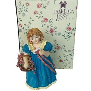 Maud Humphrey Figurine 1987 Hamilton gift mother bogart Love first bloom box nib