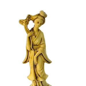 Roman Fontanini Depositato Italy figurine Samurai Wu Tang Geisha kimono floral