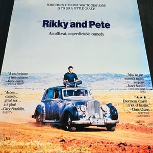 Movie Theater Cinema Poster Lobby Card vtg 1988 Rikky Ricky Rickey en Pete RARE