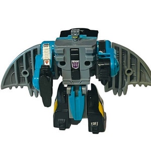 Transformers Gobots Vtg figure toy robot 1980s bird dinobot beast wars blue gray BMC2