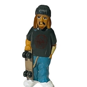 Homies Toy Figure realm vinyl global shop lowrider Series 4 Hard Rock skateboard