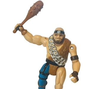 Zorgar Barbarian Dungeons Dragons LJN Fortgeschrittene Vtg Actionfigur Spielzeug 1983 w Club