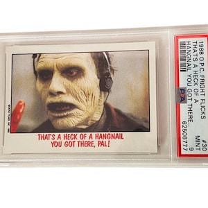 Day of Dead Bub Fright Flicks OPC-kaart 1988 Mgm Horror Monster PSA 9 POP 1/1 vtg zombiewalker George Romero