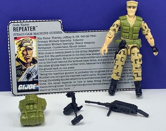 GI Joe 1983 Gung Ho Backpack.