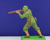 BRITAINS TOY SOLDIERS Deetail 1971 England uk metal plastic miniature vintage vtg mcm world war 2 two ww2 wwii american sniper rifle