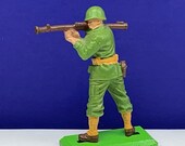 BRITAINS TOY SOLDIERS Deetail 1971 England uk metal plastic miniature vintage vtg mcm world war 2 two ww2 wwii american bazooka