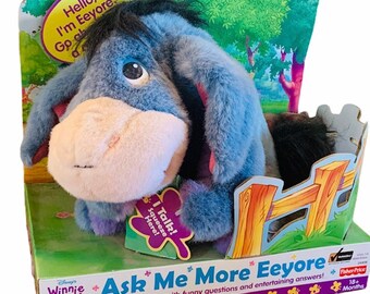 talking eeyore stuffed animal