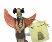 Angel figurine American Legacy nwt native April birthday gift kachina doll decor