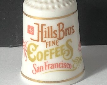 hills bros porcelain etsy