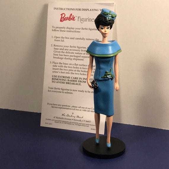 danbury mint barbie figurines