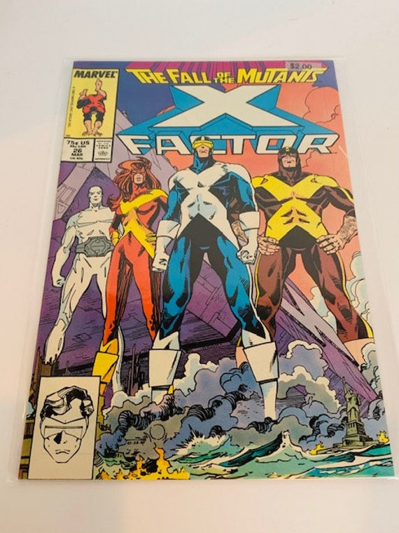 COMIC BOOK VINTAGE Marvel X-factor X-men Collectible Bronze Silver