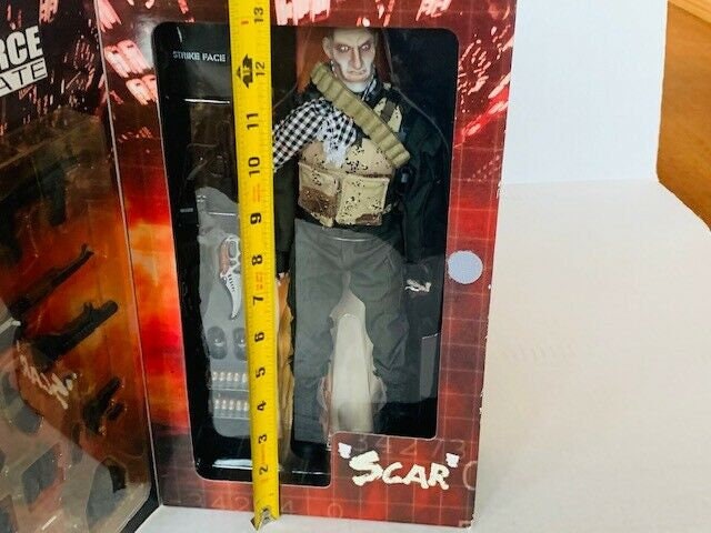 Elite Force Scar Terminate Military Action Figure Toy Blue Box NIB
