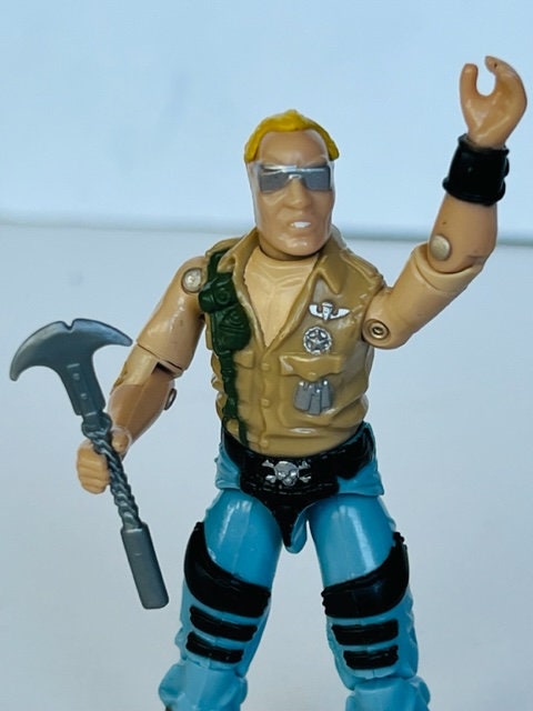 Gi Joe Cobra Action Figure Military Hasbro 1984 Dreadnok Buzzer