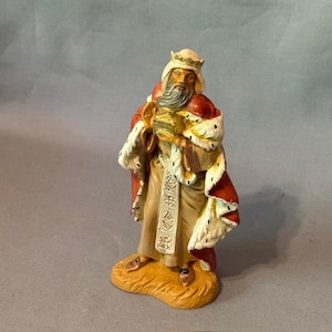 Vintage Roman Fontanini Italy Figurine Nativity Christmas Gift 3 Kings Gaspar