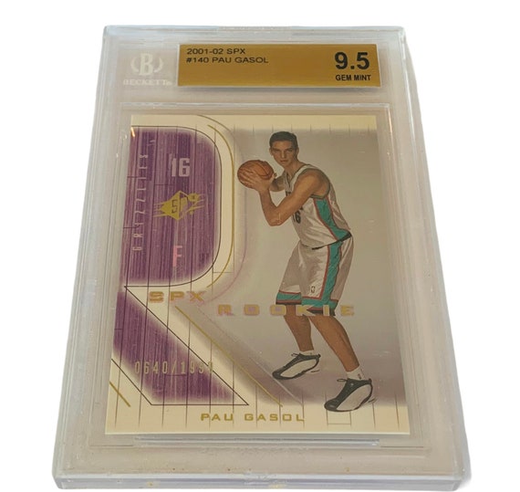 パウ・ガソル ルーキーカード RC 2001 SPX グレード BGS 9.5 ジェム 
