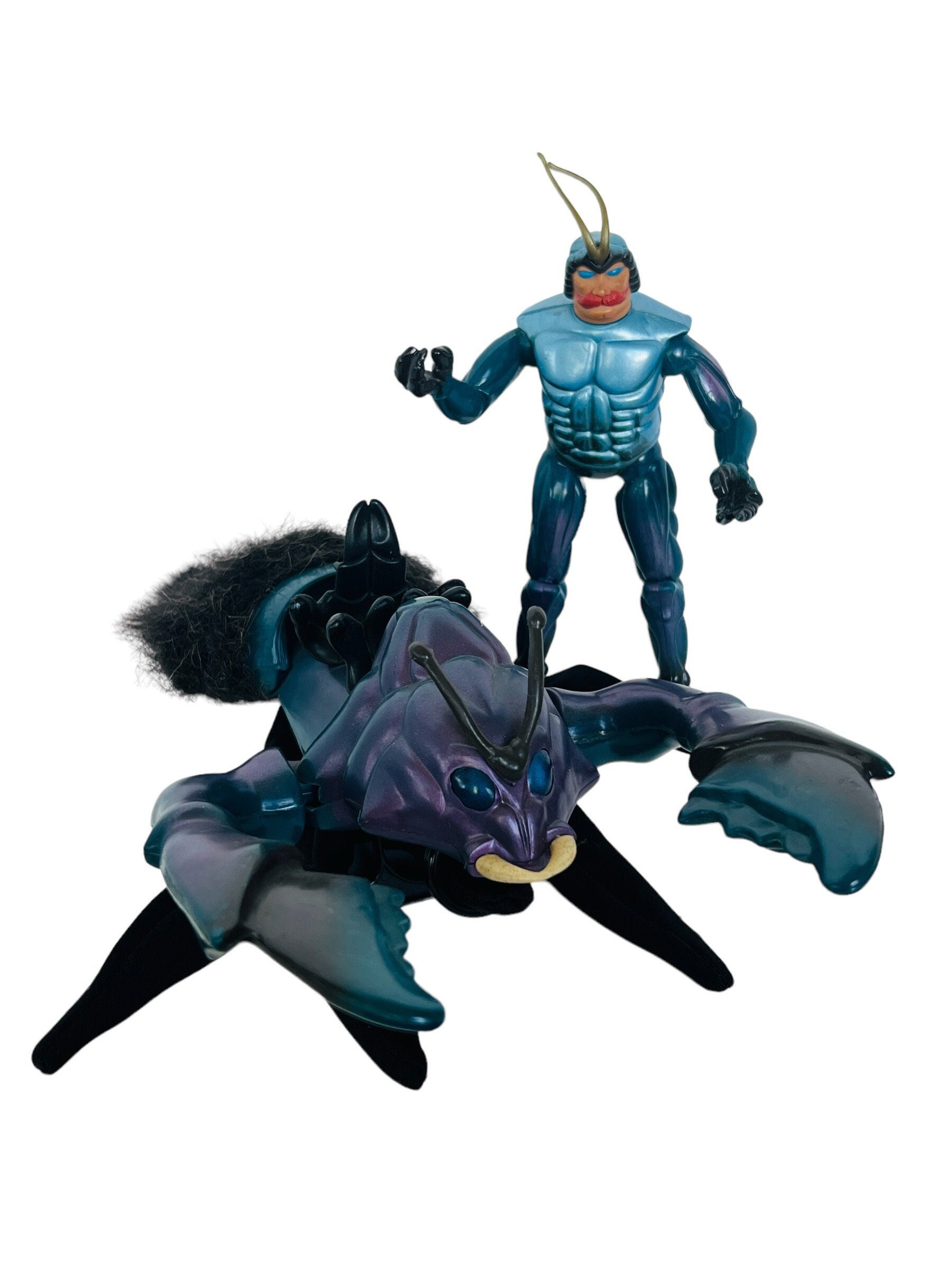 Pinsor Battle Beetle Sectaurs Coleco Insect Vtg Toy Action Figure