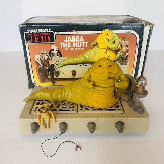 JABBA THE HUTT 1983 Playset Action Figures Star Wars Original Etsy