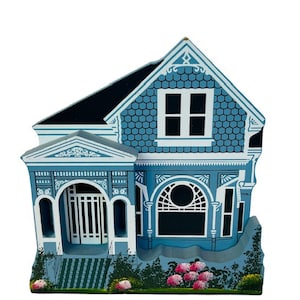 Shelia House Cottage Shelf Sitter Signed Figurine Young Larson Eureka California