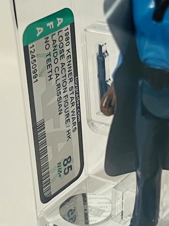 Lando Calrissian No Teeth AFA Graded 85 Complete Star Wars Figure