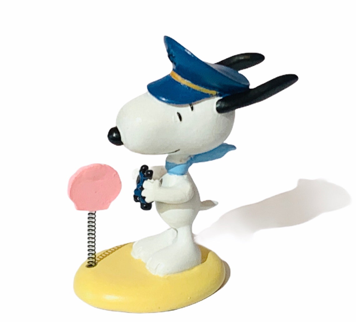 DANBURY MINT SNOOPY Figurine Bobblehead Nodder Bobble Head Etsy