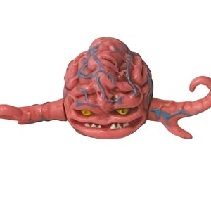 Teenage Mutant Ninja Turtle vtg figure playmates tmnt 1989 Krang Brain toy pink